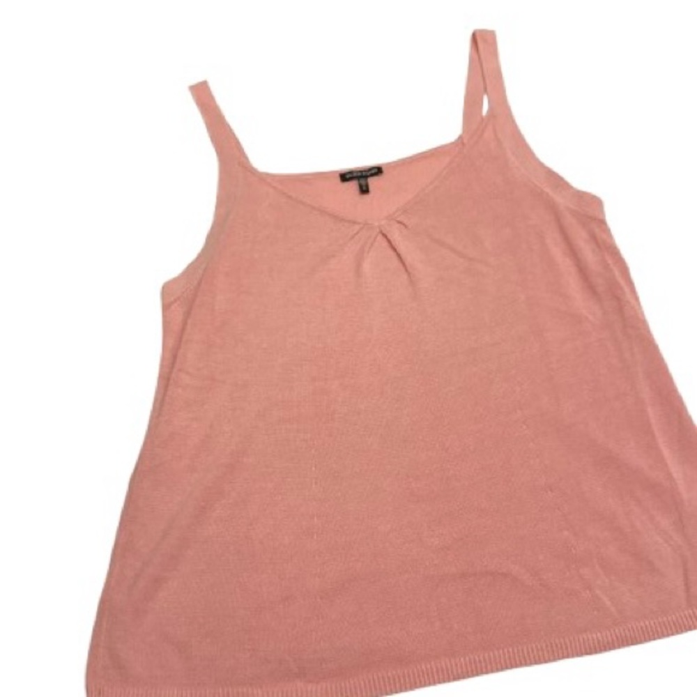 Eileen Fisher - Women’s Soft Pink Camisole - Sleeveless Top - Size XL